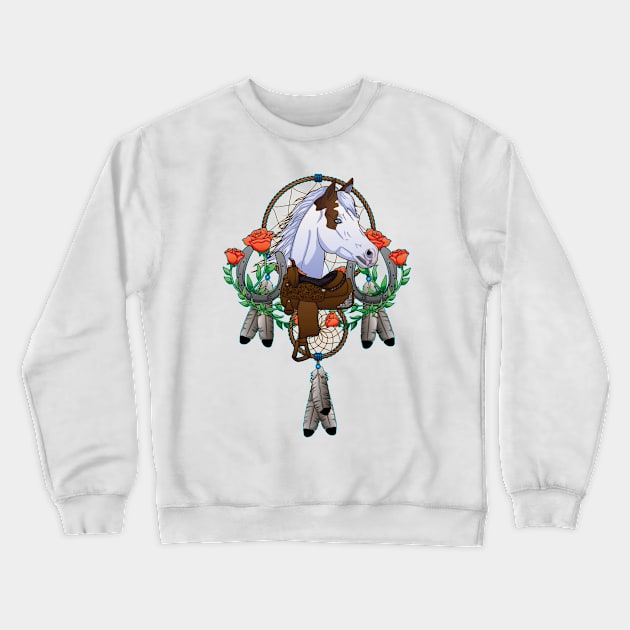 Dreamcatcher - Full Color Crewneck Sweatshirt by LadyKamalei